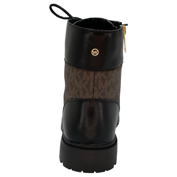 Michael Kors Alistair PVC Logo Accent Womens Ankle Boots Size 6M NWOB - Picture 4 of 10